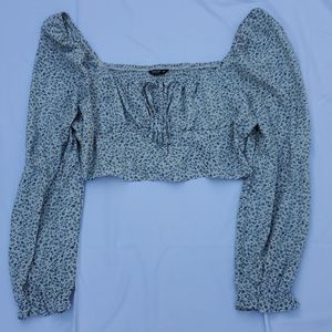 Cottagecore Milkmaid Crop Top 🧚‍♂️